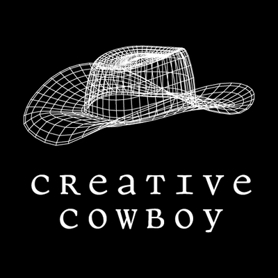 Creative Cowboy Films, International. Logo